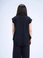 Black lounge vest