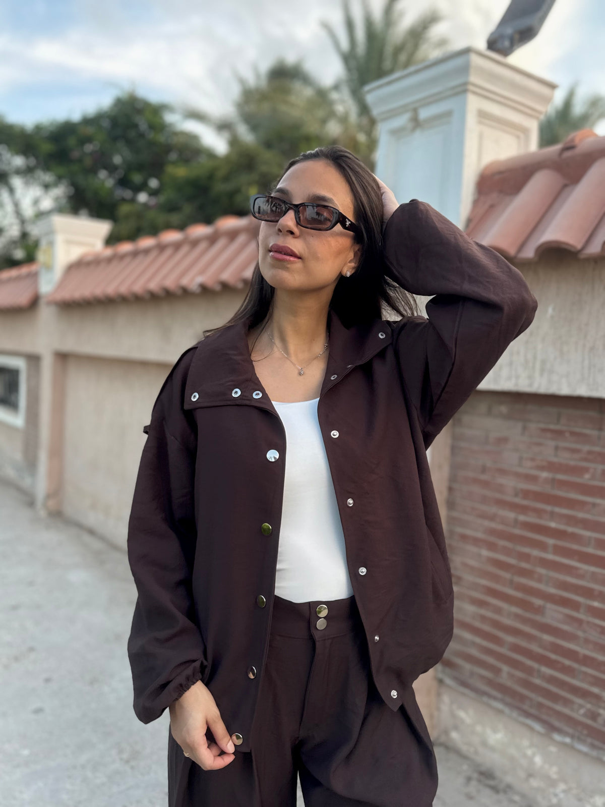 Bomber jacket - Brown