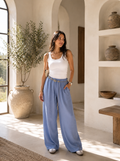 Everyday Flow pants - Blue