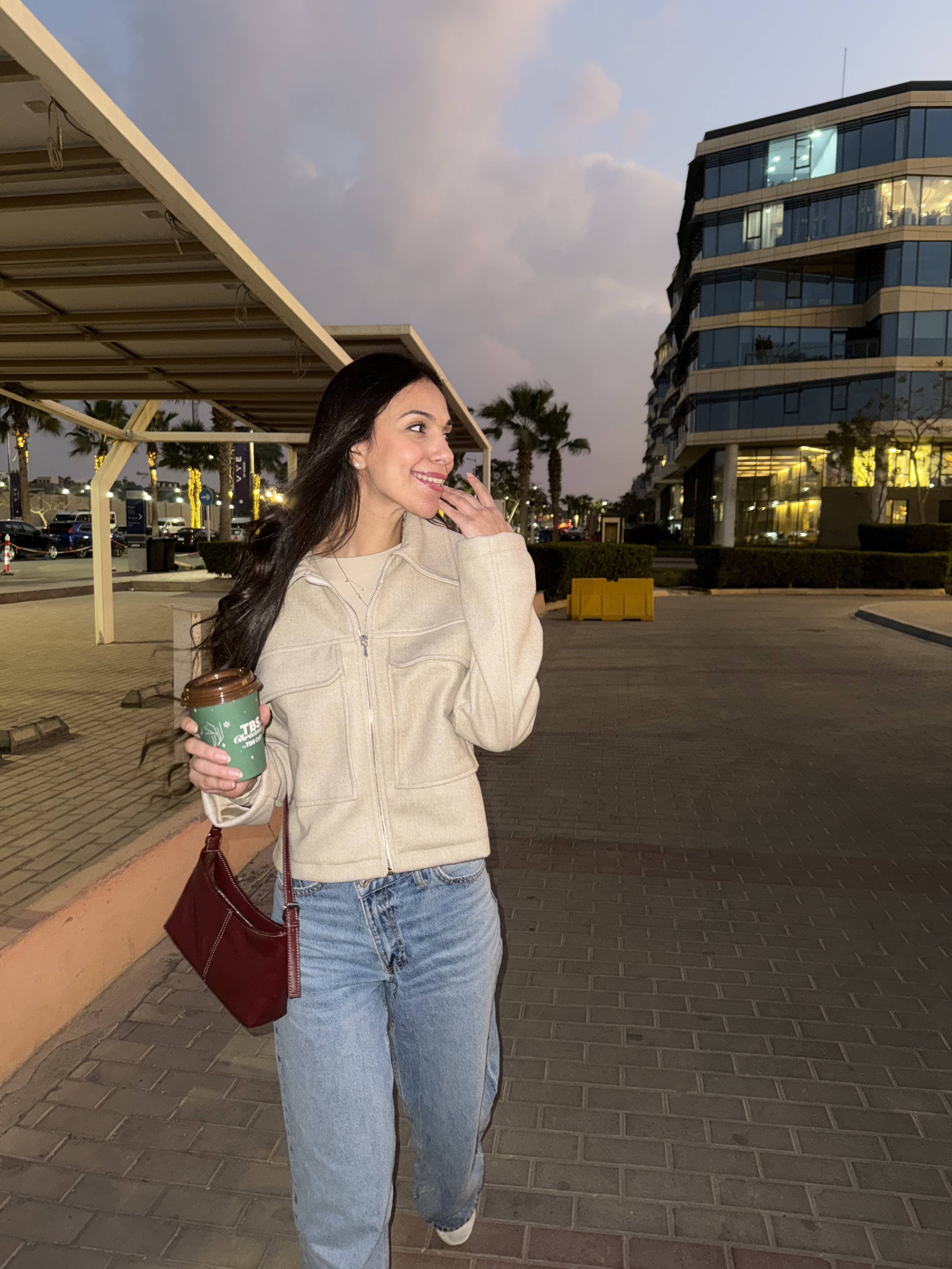 Beige wool Cropped jacket