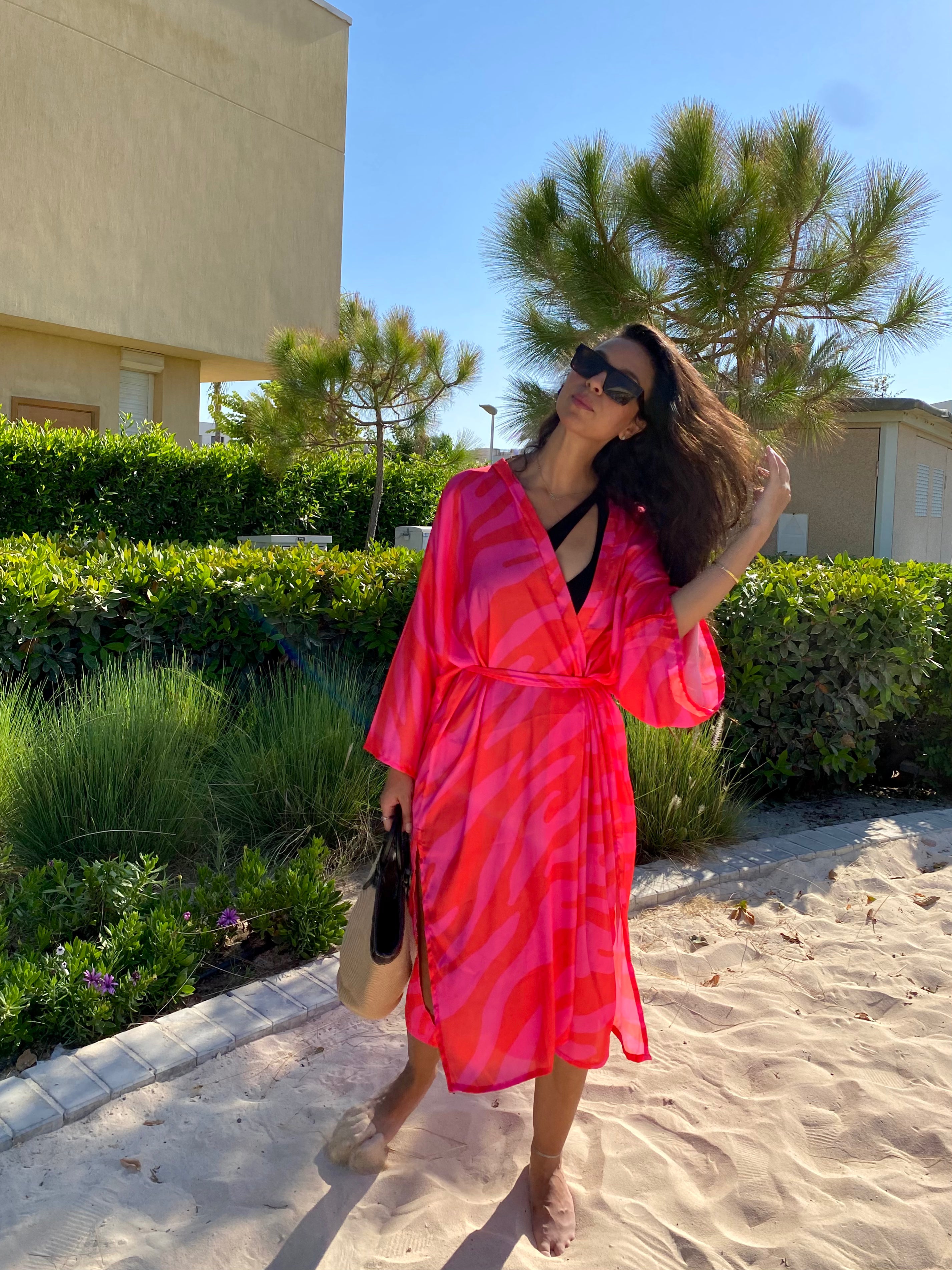 Satin Kimono