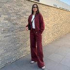 Maroon Warm Set