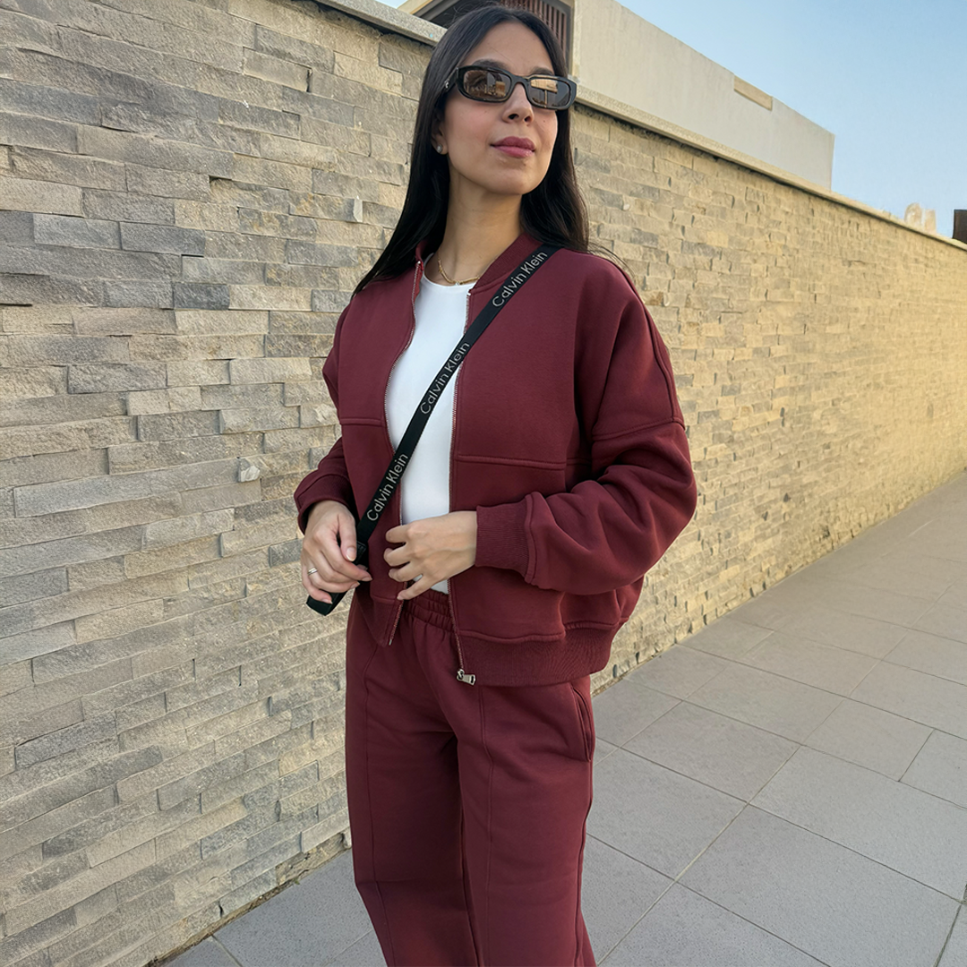 Maroon Warm Set